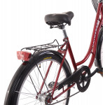 Mestský retro bicykel 28" Universal bordová